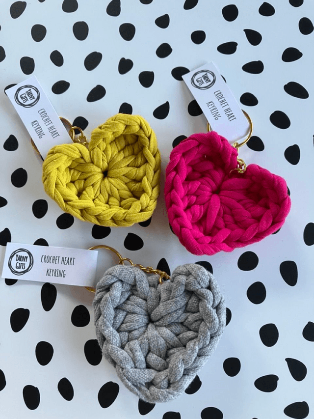 Heart key ring 