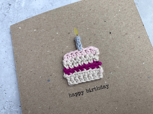 Card - birthday cake