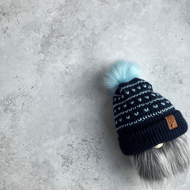 Fairisle gnome (standard - 28cm)