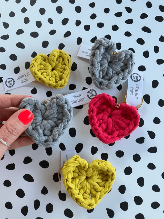 Heart key ring 