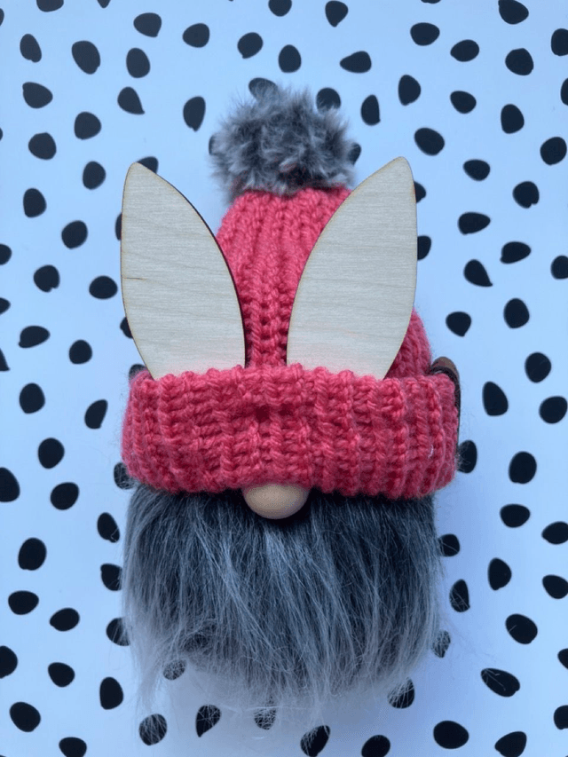 Bunny ear gnome (small - 17cm)