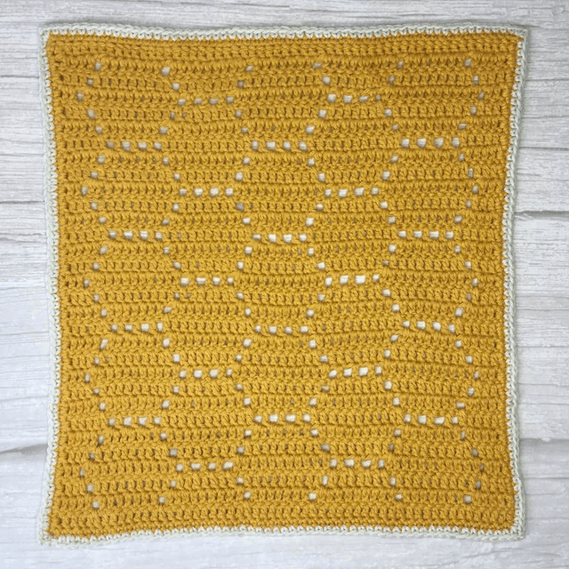 Luxury 100% cotton hexagon wash cloth