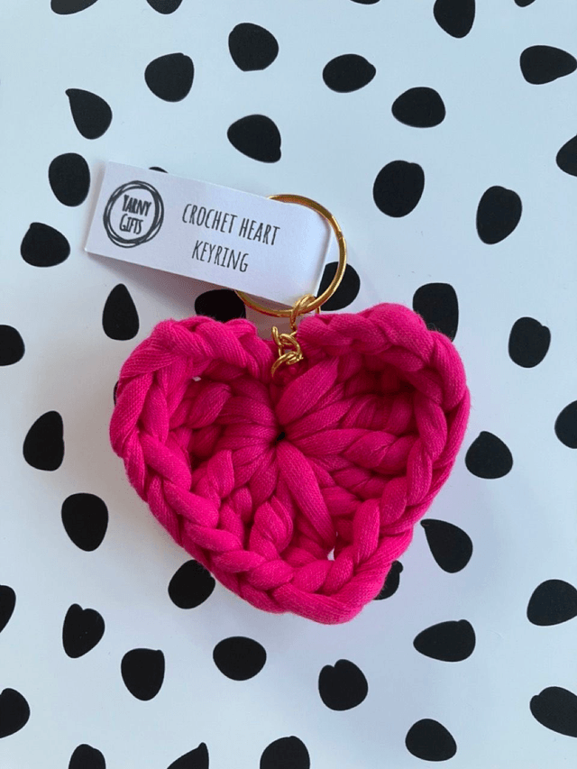 Heart key ring 