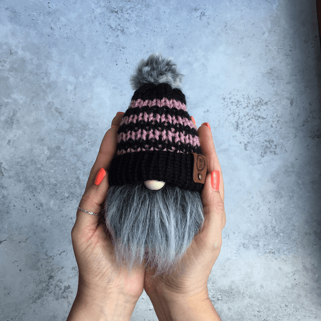 Mini stripy halloween gnomes