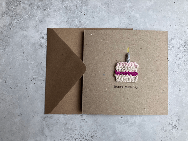 Card - birthday cake