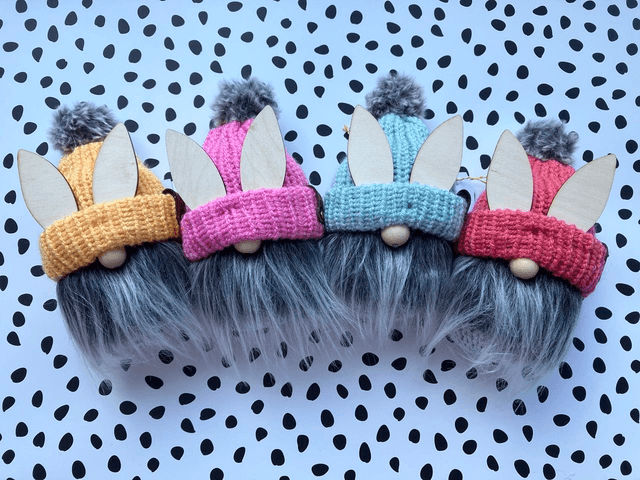 Bunny ear gnome (small - 17cm)
