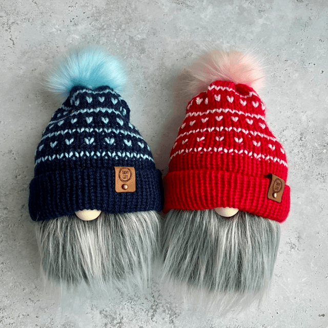 Fairisle gnome (standard - 28cm)